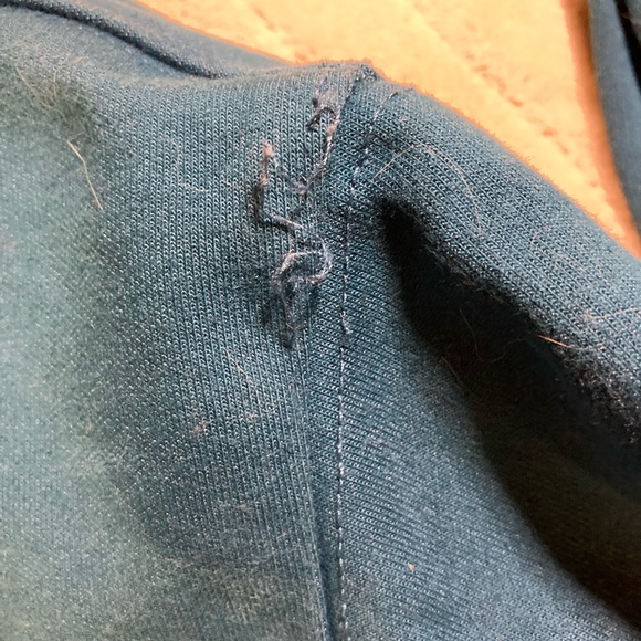 Ader Error Blue Stitched Logo Crewneck - Picture 11 of 14